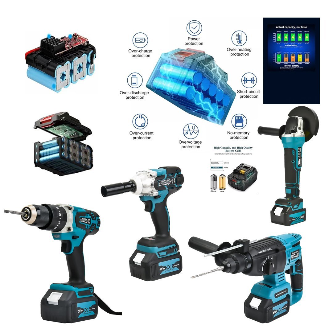 Makita MP001 Akülü Ultra 4lü Set Makina 58vf 5ah somun sıkma fiyatları