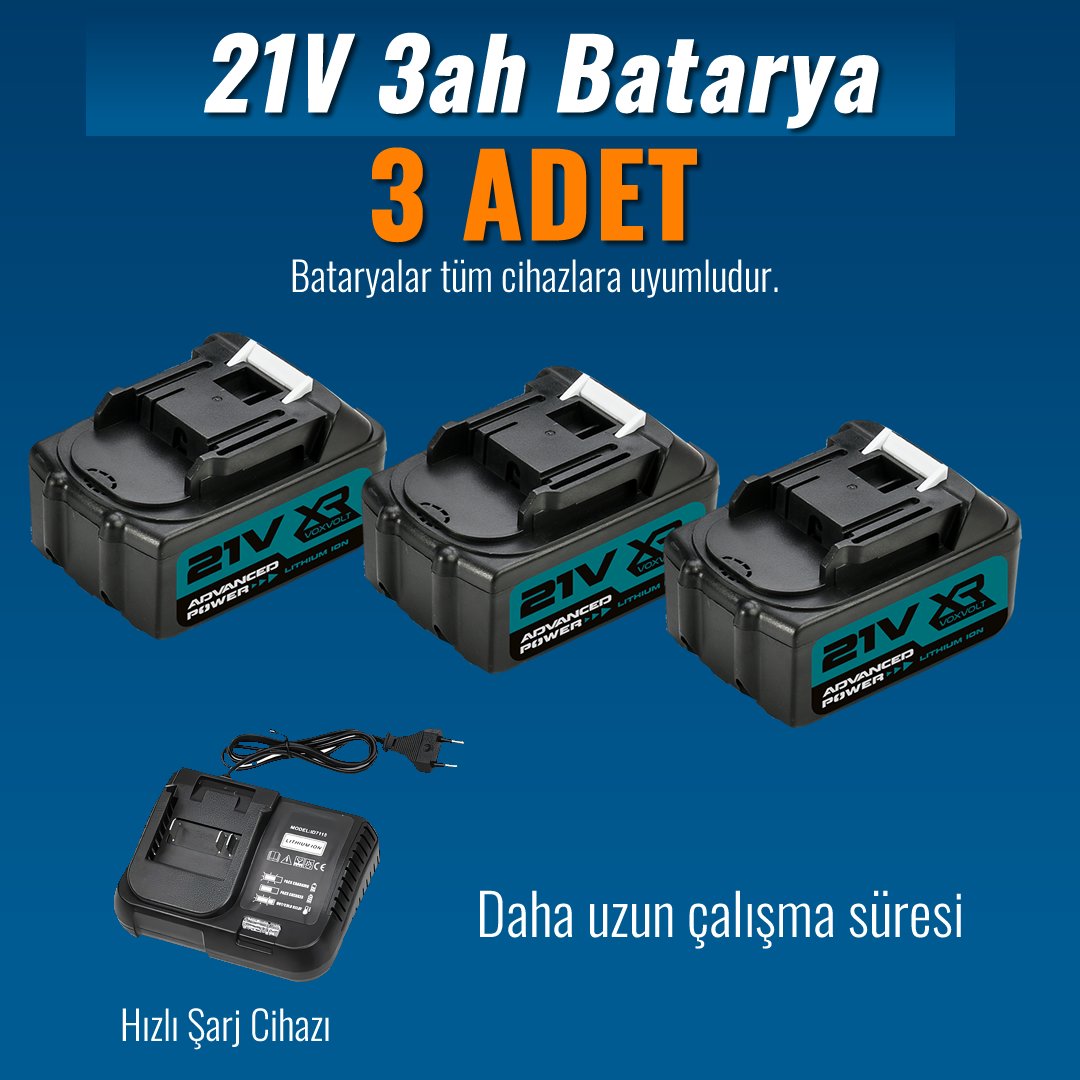 Makita MP007  Akülü Süper 6li Set Makina 88vf 5ah somun sıkma özellikleri