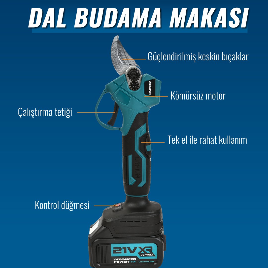 Makita MP007  Akülü Süper 6li Set Makina 88vf 5ah avuç taşlama