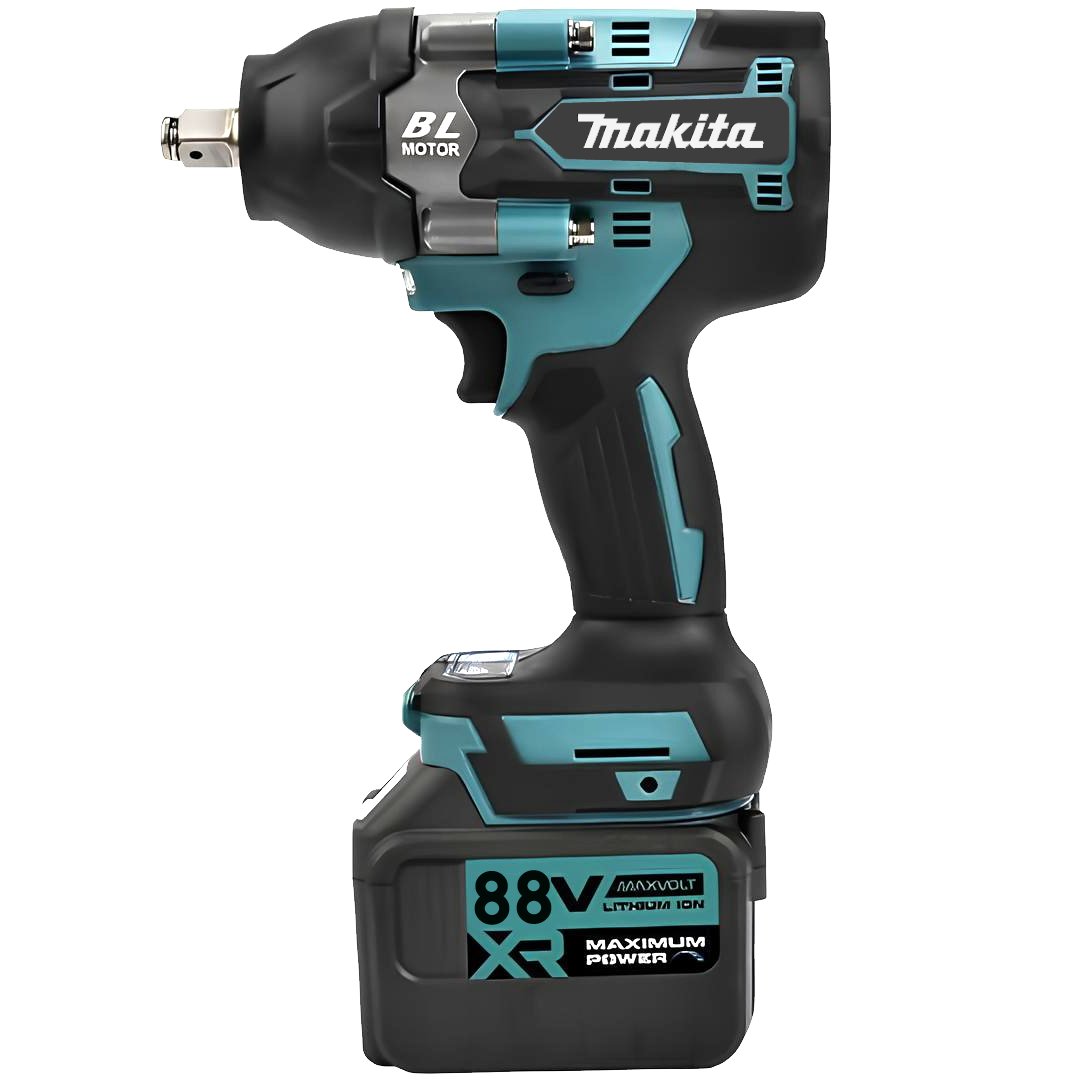 Makita MP008 Yeni Profesyonel Kömürsüz Akülü 88vf Somun Sıkma Sökme Seti 1100Nm ÖZELLİKLER
