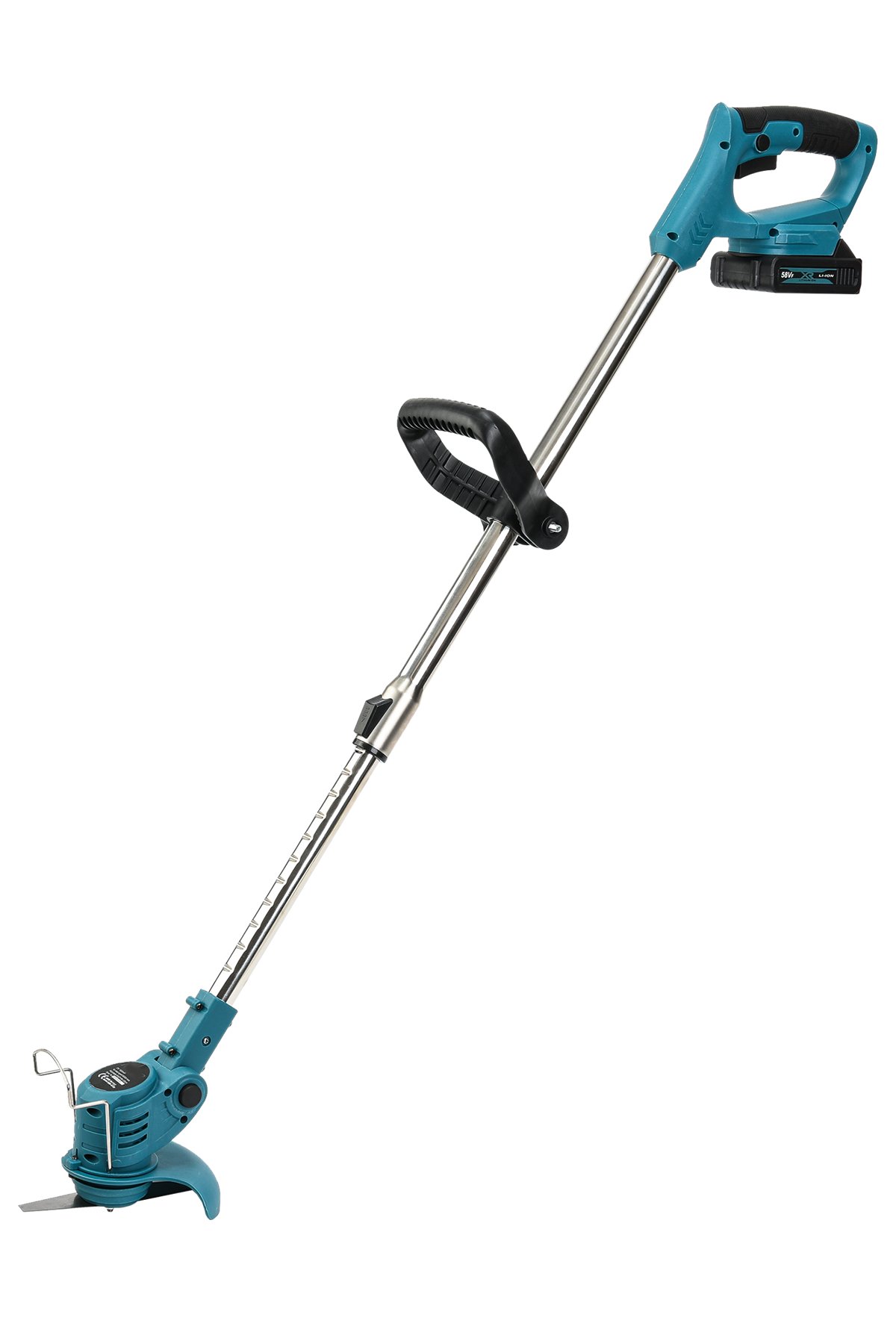 MakitaPlus MP009 Akülü Teleskopik Kollu 2li Bahçe Seti + Ot,Çim Biçme Makinesi 58Vf (Mavi) ot biçme makinesi özellikleri